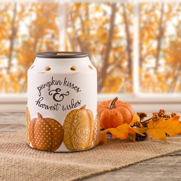 Wax Melt Warmer, for Scented Wax Melts - Autumn Collection Pumpkin Wishes - Frag - Picture 2 of 6